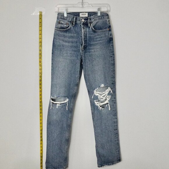 🖤 AGOLDE Lana High Rise Vintage Straight – Size 24 🖤 - Picture 2 of 8